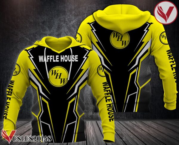 Waffle House Uniform AlPrint Apparel Hawaiian Hoodie Shirt Uniform Custom Hoodie - Vesles2014S 1