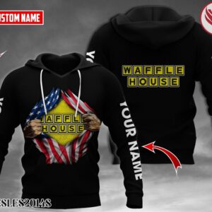 Waffle House Uniform Custom Hoodie - Vesles2014S