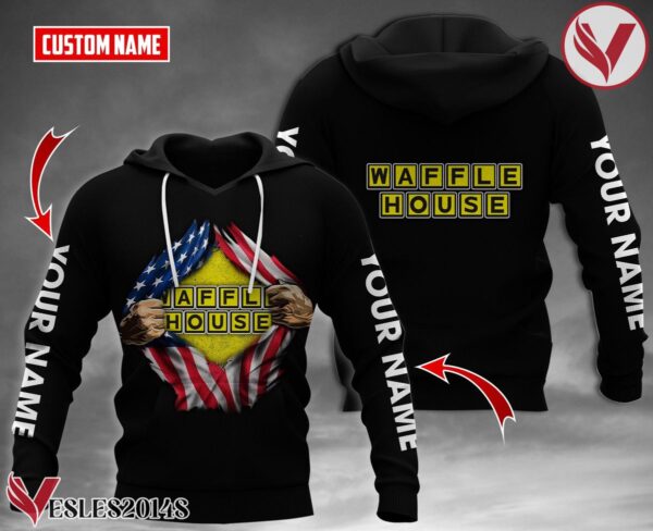 Waffle House Uniform Custom Hoodie - Vesles2014S