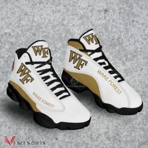 Wake Forest NCAA Logo Air Jordan 13 Shoes, Best Sneaker Gifts For Fans - Vesles2014s 1