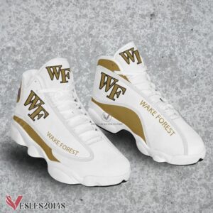 Wake Forest NCAA Logo Air Jordan 13 Shoes, Best Sneaker Gifts For Fans - Vesles2014s
