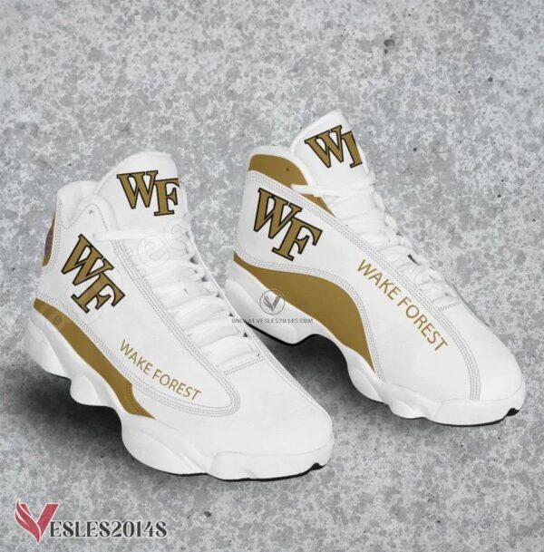 Wake Forest NCAA Logo Air Jordan 13 Shoes, Best Sneaker Gifts For Fans - Vesles2014s
