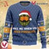 Wake Me When You Need Presents Halo Ugly Christmas Sweater, Unique Christmas Gift For Fans - Vesles2014S