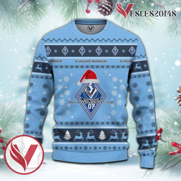 Waldhof Mannheim Sport Ugly Christmas Sweater, Unique Gifts For Fans - Vesles2014aS 2