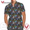 Walt Disney World Turns For men And Women Graphic Print Short Sleeve Hawaiian Casual Shirt Vesles2014S