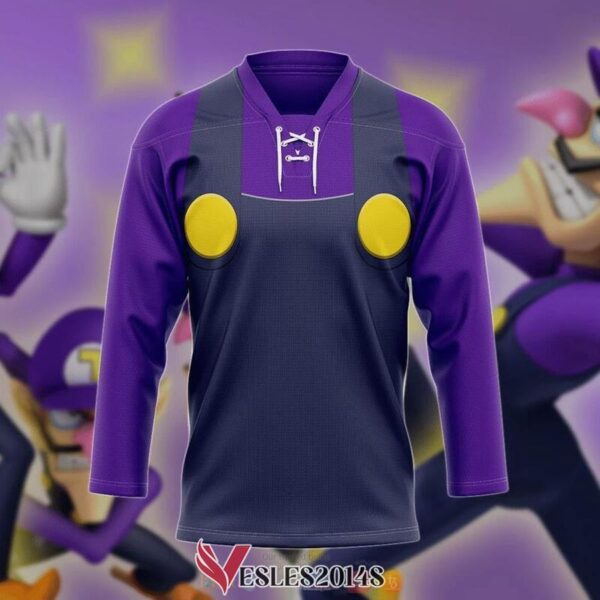 Waluigi Hockey jersey, Trending Gifts For Fans - Vesles2014s 2