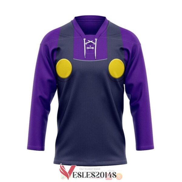 Waluigi Logo Hockey Jersey, Gift Trends for Fans - Vesles2014s
