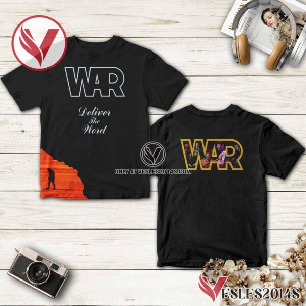 War Deliver The Word Album Cover Shirt, Unique Gifts For Music Lovers - Vesles2014S