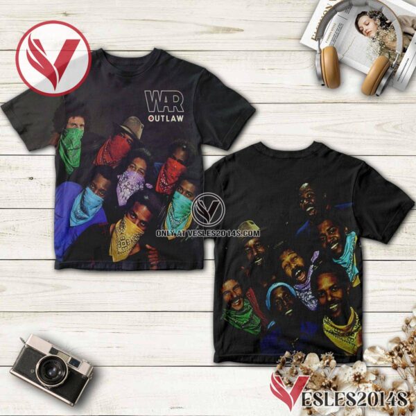 War Outlaw Album Cover Shirt, Unique Gifts For Music Lovers - Vesles2014S