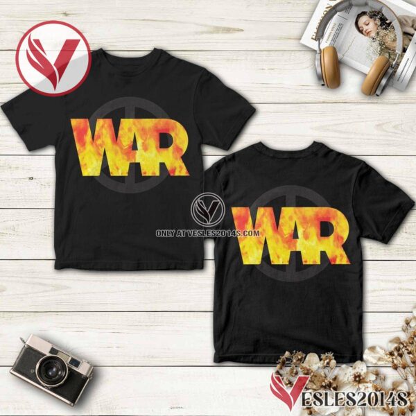 War Peace Sign Album Cover Shirt, Unique Gifts For Music Lovers - Vesles2014S