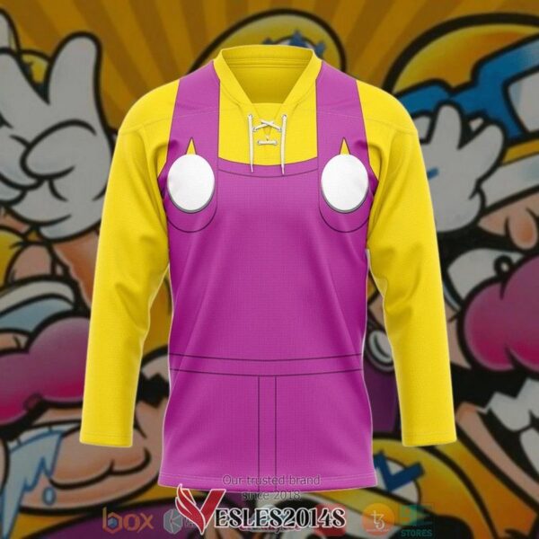 Wario Hockey Jersey Shirt, Trending Gifts For Fans - Vesles2014s 2
