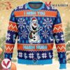 Warm Hugs Frozen Ugly Christmas Sweater, Unique Christmas Gift For Fans - Vesles2014S
