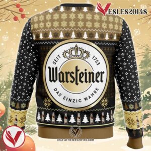 Warsteiner Ugly Christmas Sweater, Unique Christmas Gift For Fans - Vesles2014S 1