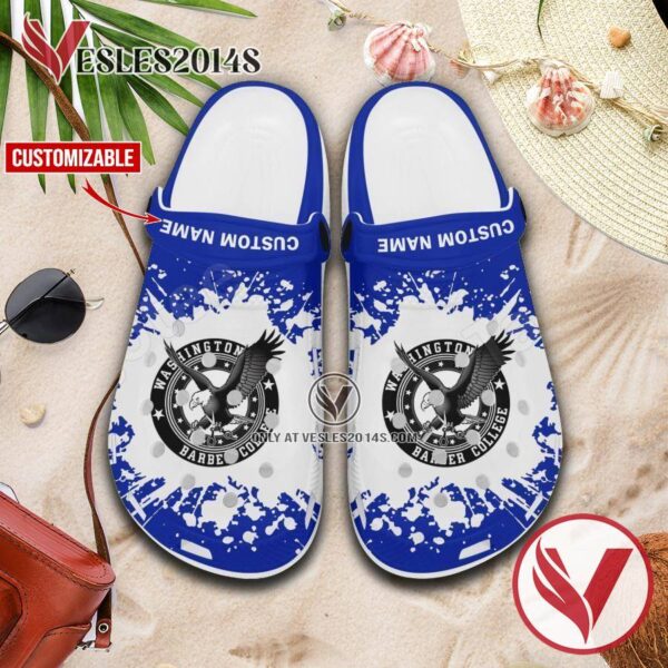 Washington Barber College Inc Crocs Classic Clogs, Unique Footwear For Fans - Vesles2014S 1