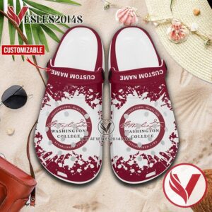 Washington College Crocs Classic Clogs, Unique Footwear For Fans - Vesles2014S 1