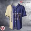 Washington Huskies Baseball Jersey Half Style NCAA, Unique Gifts For Fans - Vesles2014s