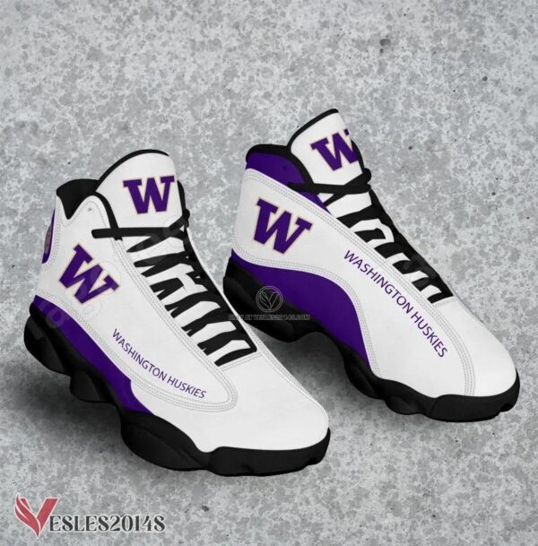 Washington Huskies NCAA Logo Air Jordan 13 Shoes, Best Sneaker Gifts For Fans - Vesles2014s 1