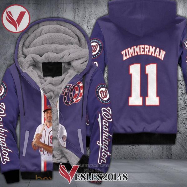 Washington Nationals Ryan Zimmerman 11 Purple fleece hoodie, Best Outfit For Fans Sport - Vesles2014S 1