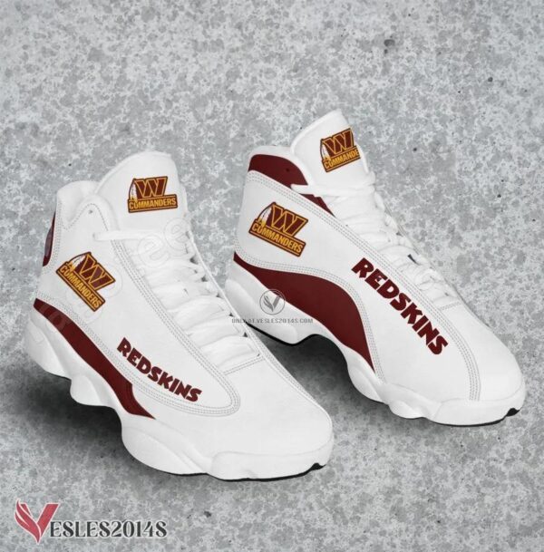 Washington Redskins Logo Air Jordan 13 Shoes, Best Sneaker Gifts For Fans - Vesles2014s