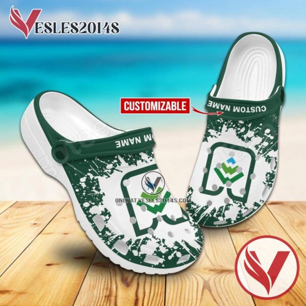 Washington State Community College Crocs Clogs Shoes, Unique Footwear For Fans - Vesles2014S