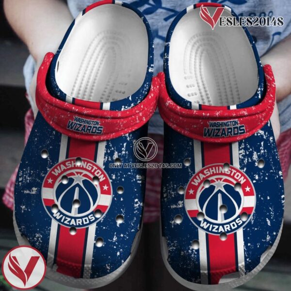 Washington Wizards Basketball Clogs Crocband Shoes Comfortable Crocs For Men Women, Unique Gift From  Vesles2014S