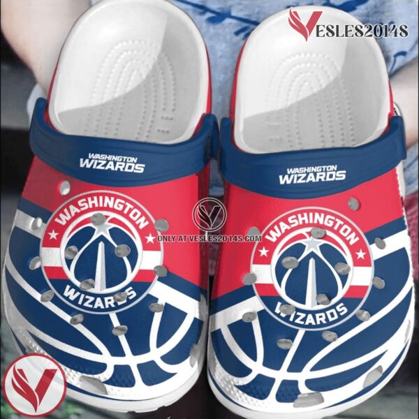 Washington Wizards Basketball Clogs Crocband Shoes Crocs Comfortable For Men Women, Unique Gift From  Vesles2014S