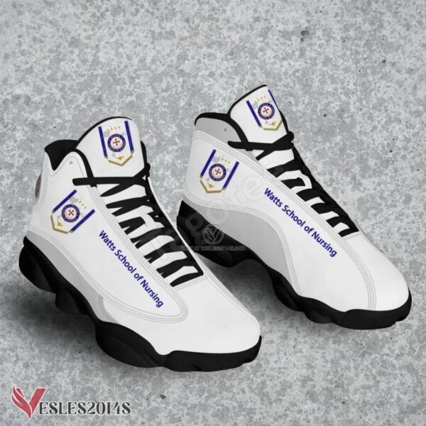 Watts School of Nursing Logo Air Jordan 13 Shoes, Best Sneaker Gifts For Fans - Vesles2014s