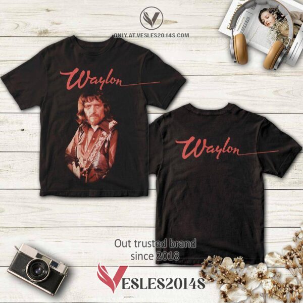 Waylon Jennings I’ve Always Been Crazy Album 3D Shirt, Perfect Gifts For Music Lovers - Vesles2014S