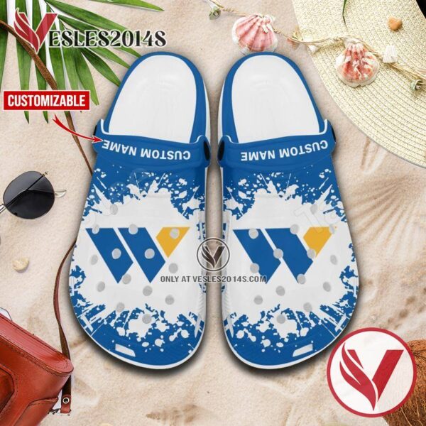 Wayne Community College Logo Crocs Shoes For Men And Women, Unique Clogs Shoes For Fans - Vesles2014S 1
