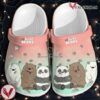 We Bare Bears Crocs Clog Shoes Style 1, Unique Gift From  Vesles2014S
