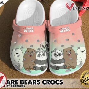 We Bare Bears Crocs Clog Shoes Style 1, Unique Gift From  Vesles2014S 2