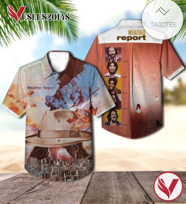 Weather Report Heavy Weather Album Cover Hawaiian Shirt, Best Gift For Music Lovers Vesles2014S