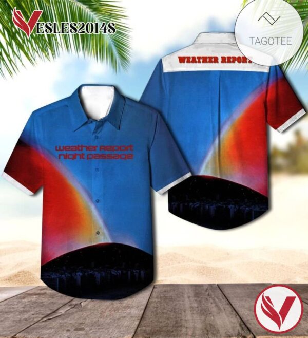 Weather Report Night Passage Album Cover Hawaiian Shirt, Best Gift For Music Lovers Vesles2014S