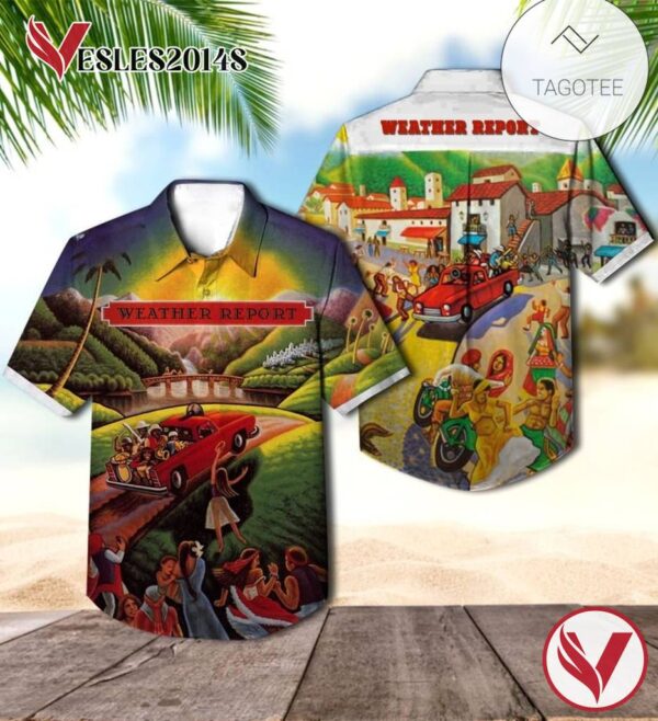 Weather Report Procession Album Cover Hawaiian Shirt, Best Gift For Music Lovers Vesles2014S