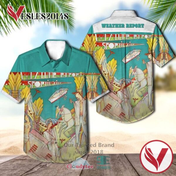 Weather Report Sportin' Life Casual Hawaiian Shirt, Best Gifts For Summer Vesles2014S 1