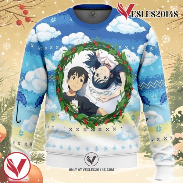 Weathering With You Ugly Christmas Sweater, Unique Christmas Gift For Fans - Vesles2014S
