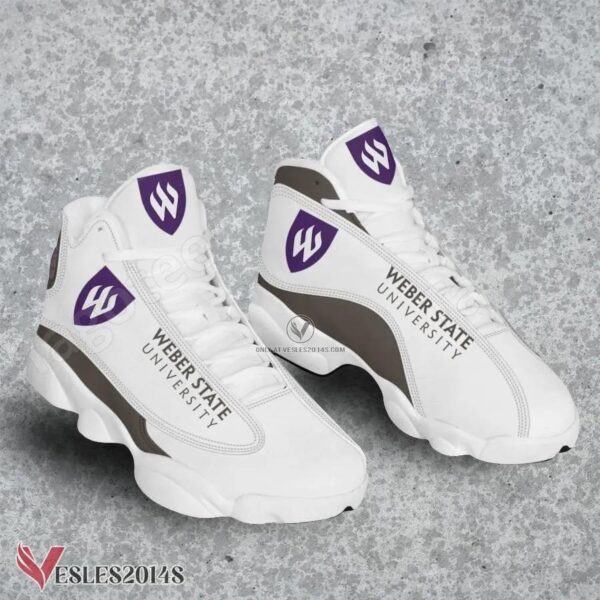 Weber State University Air Jordan 13 Shoes, Best Sneaker Gifts For Fans - Vesles2014s 1