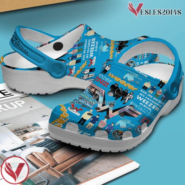 Weezer Music Crocs Crocband Clogs Shoes, Unique Gifts For Fans - Vesles2014S 2
