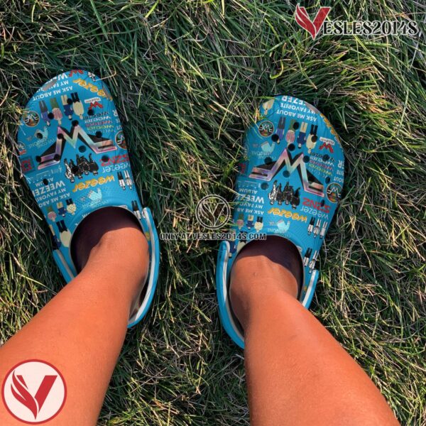 Weezer Music Crocs Crocband Clogs Shoes, Unique Gifts For Fans - Vesles2014S 4