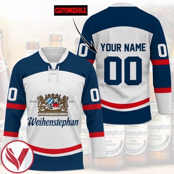 Weihenstephan Personalized Hockey Jersey, Trending Gifts For Fans - Vesles2014s
