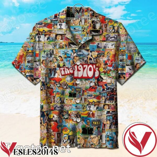 Welcome To The 1970s Hawaiian Shirt, Unique Gifts For Friends - Vesles2014S 1