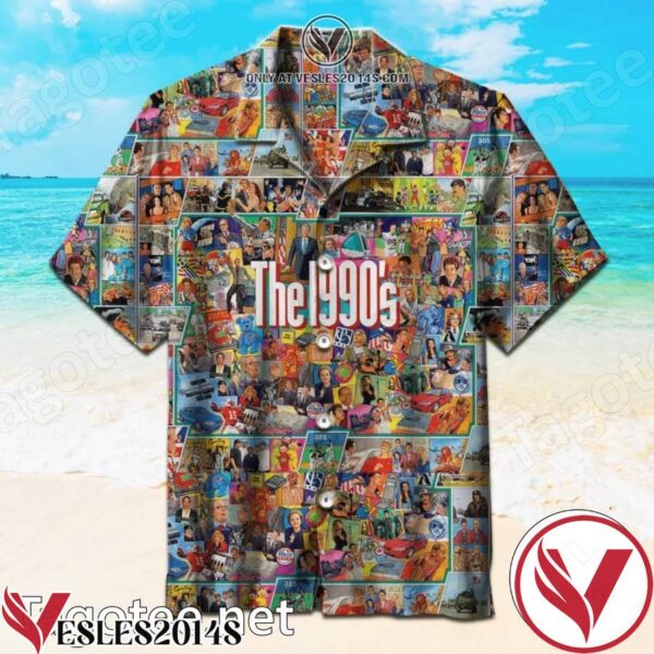 Welcome To The 1990s Hawaiian Shirt, Unique Gifts For Friends - Vesles2014S 1