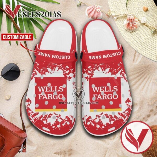 Wells Fargo & Company Brand Crocs Shoes For Men And Women, Unique Clogs Shoes For Fans - Vesles2014S 1