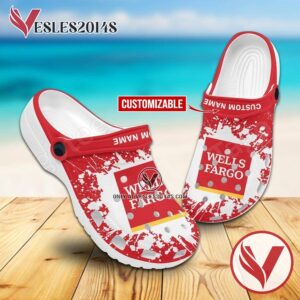Wells Fargo & Company Brand Crocs Shoes For Men And Women, Unique Clogs Shoes For Fans - Vesles2014S