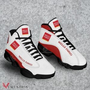 Wells Fargo & Company Logo Air Jordan 13 Shoes, Best Sneaker Gifts For Fans - Vesles2014s 1