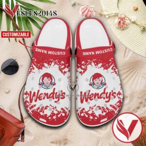 Wendy’s Logo Crocs Shoes For Men And Women, Unique Clogs Shoes For Fans - Vesles2014S 1