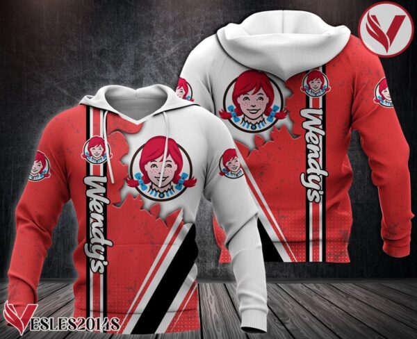 Wendy's Uniform Custom Hoodie Style 3 - Vesles2014S