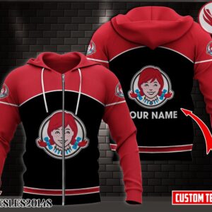 Wendy's Uniform Custom Hoodie Style 4 - Vesles2014S 1