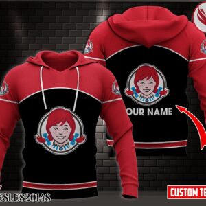 Wendy's Uniform Custom Hoodie Style 4 - Vesles2014S