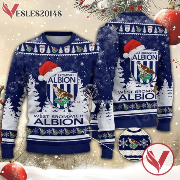 West Bromwich Albion F.C Sport Ugly Christmas Sweater, Unique Gifts For Fans - Vesles2014aS 1